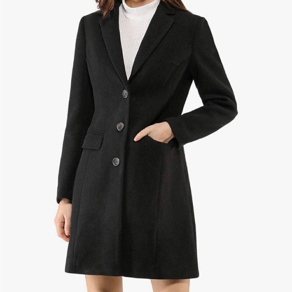 514 ALLEGRA K BLACK‎ OUTERWEAR WINTER JACKET